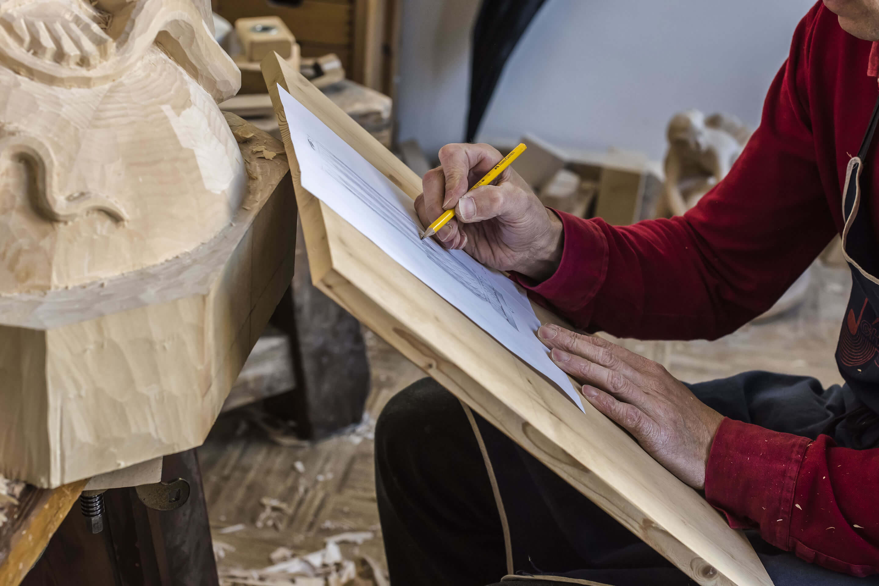 Wood carving Val Gardena