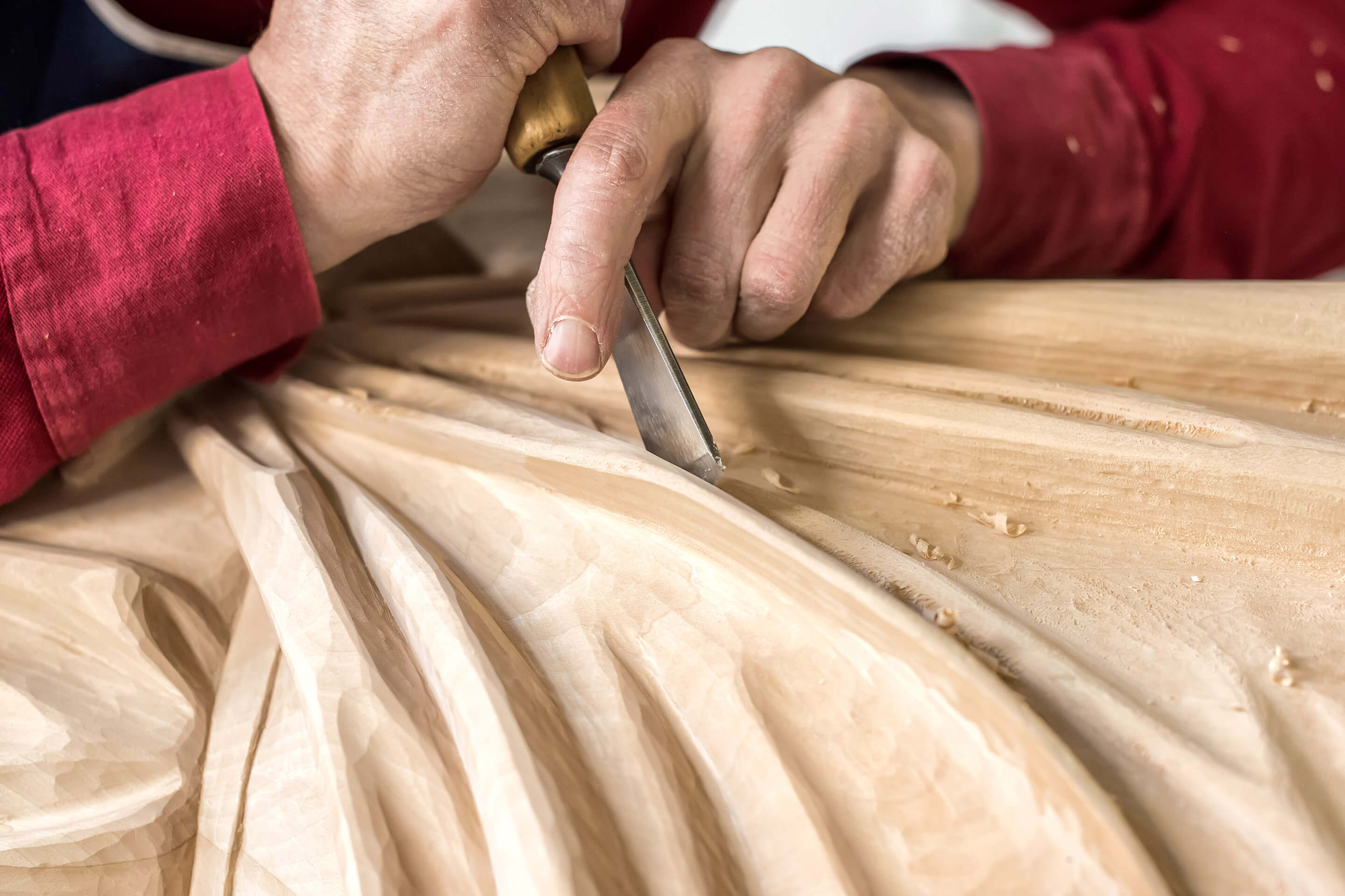 Holzschnitzerei aus Gröden